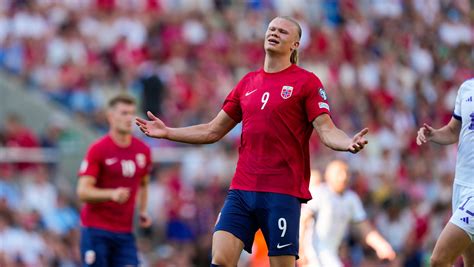 Haaland scores but Norway loses to Scotland in Euro qualifying